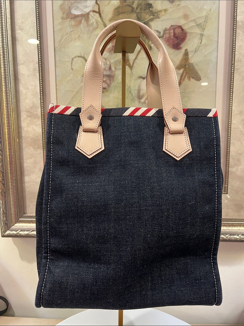 Burberry Blue Label Denim Tote